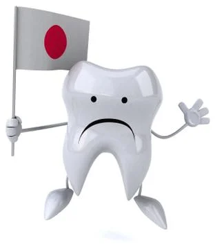 Fun tooth Illustrazione stock