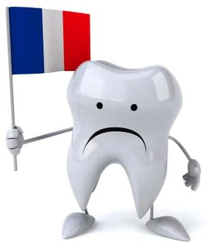 Fun tooth Illustrazione stock