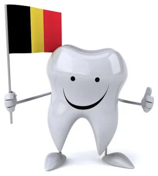 Fun tooth Illustrazione stock