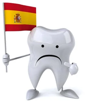 Fun tooth Illustrazione stock