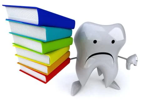 Fun tooth Illustrazione stock