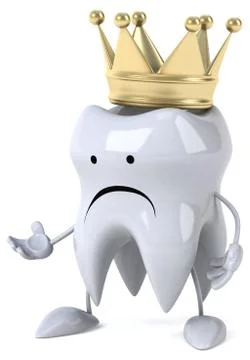 Fun tooth Illustrazione stock