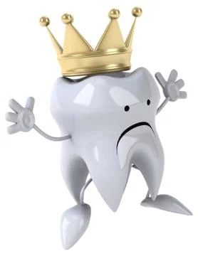 Fun tooth Illustrazione stock
