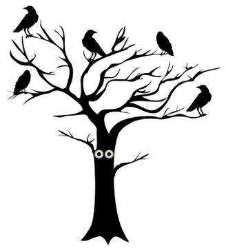 Fun Tree Stock-Illustration