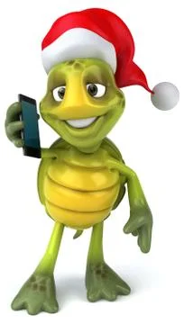 Fun turtle Stock Illustration