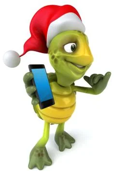 Fun turtle Stock Illustration