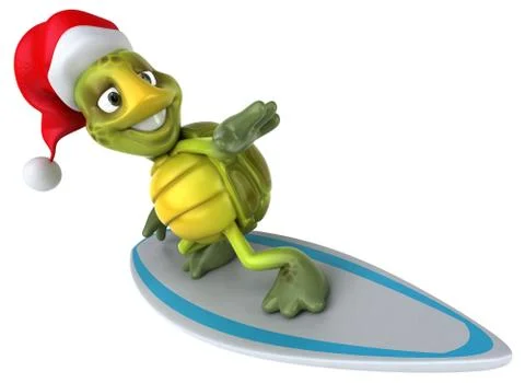 Fun turtle Stock Illustration