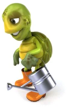 Fun turtle Stock Illustration
