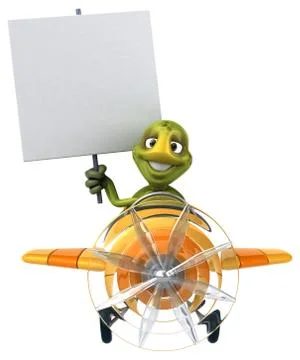 Fun turtle Stock Illustration