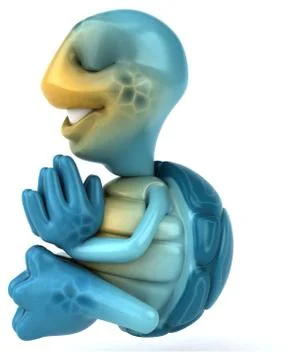 Fun turtle Stock Illustration