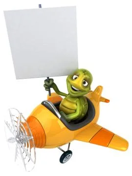 Fun turtle 스톡 일러스트