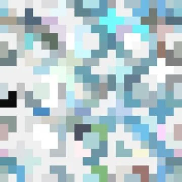 Fun Video Game Pixel Background Illustrazione stock