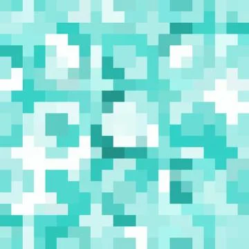 Fun Video Game Pixel Background Stock Illustration