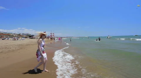 Fun with water. Stock Footage 49434296