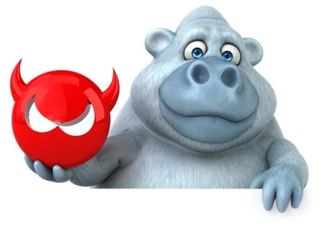 Fun yeti Stock-Illustration