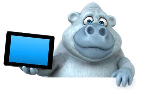 Fun yeti Stock-Illustration