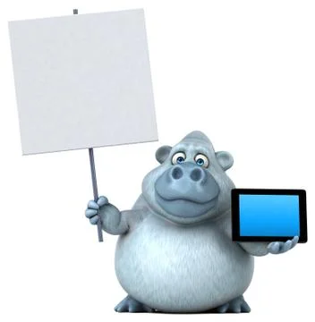 Fun yeti Stock-Illustration