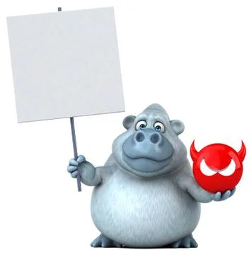 Fun yeti Stock-Illustration