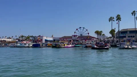 Fun Zone in Newport Beach Stock Footage 156974206