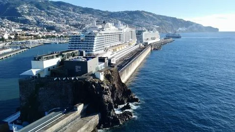 Funchal Harbour Stock Photos