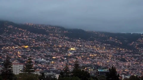 Funchal Timelapse FINAL Stock Footage 155472878