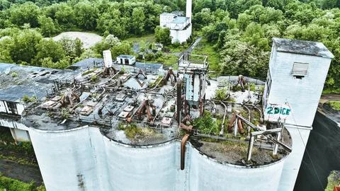 Function and Operate - Jamesville Quarry Cement Factory - Syracuse, NY Foto stock