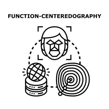 Function centered approach for target audience user Illustrazione stock