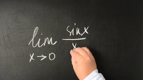 Function Lim. First important boundary. Mathematical analysis. Stock Footage 79731056