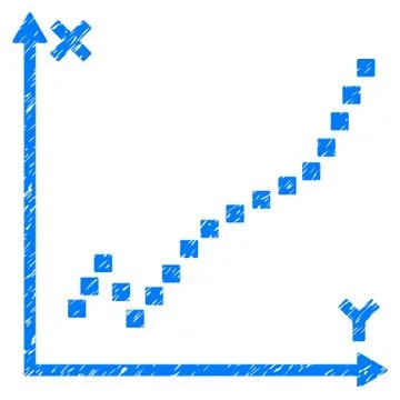 Function Plot Grainy Texture Icon Stock Illustration