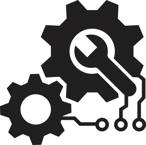 Function settings icon 库存插图