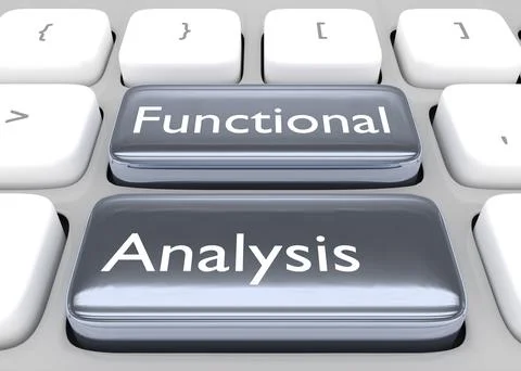 Functional Analysis concept Stock Photos
