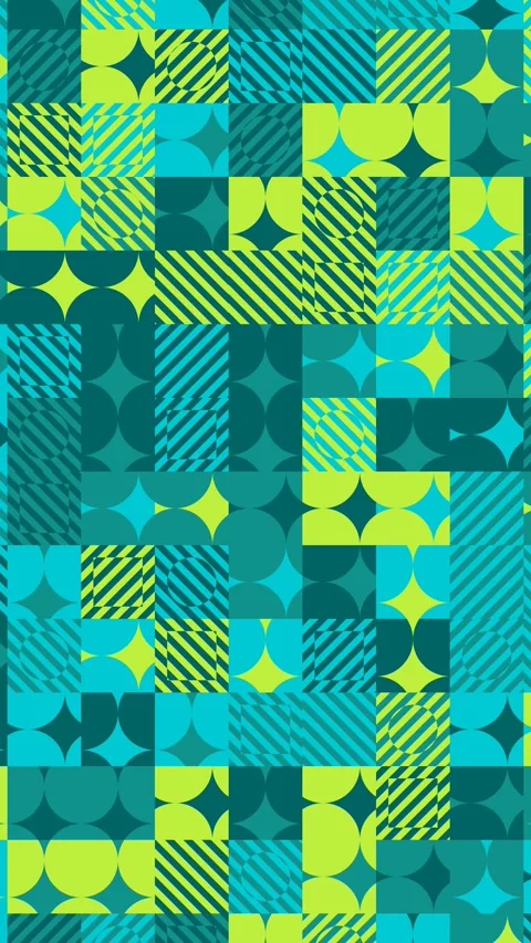 Functional Minimalist Aesthetic Background With Moving Geometric Systems Stock Footage 331261113