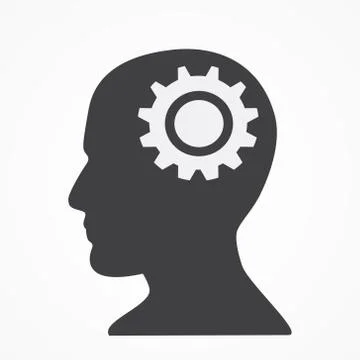 Functioning of the human body and the brain. 스톡 일러스트