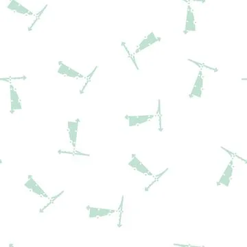 Functions and graphics lesson glyph vector seamless pattern Stock Illustration