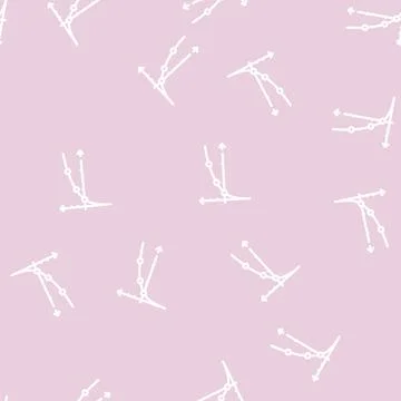 Functions and graphics lesson line vector seamless pattern 库存插图
