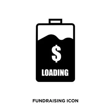 Fundraising icon vector イラスト素材