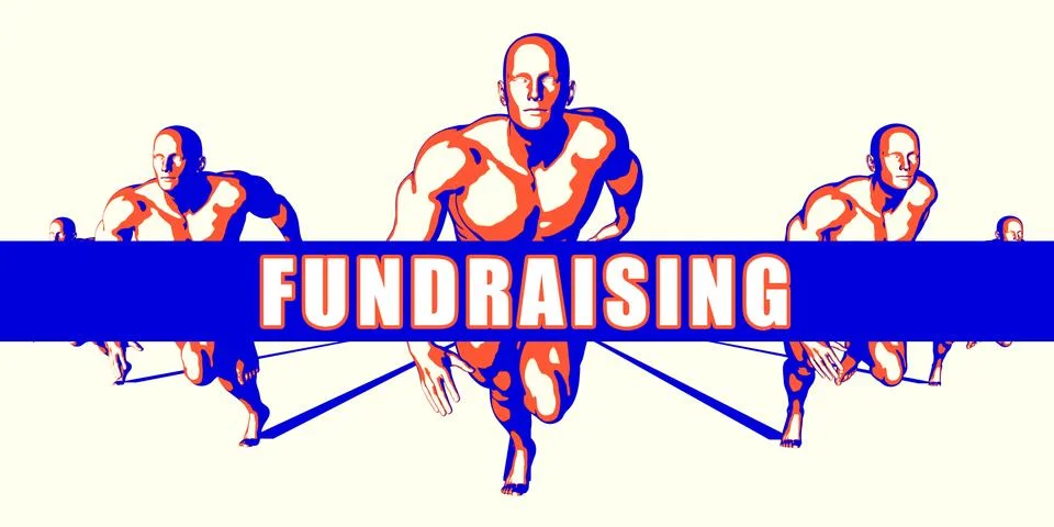 Fundraising 스톡 일러스트