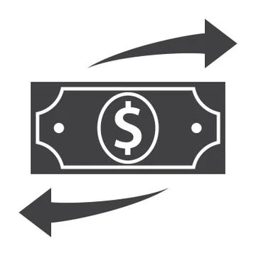 Funds Transfer Icon Stock Illustration