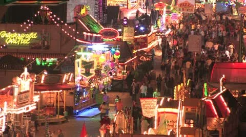 Funfair Stock Footage 11610442