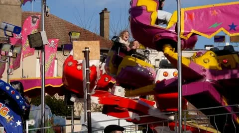 Funfair Stock Footage 22281371