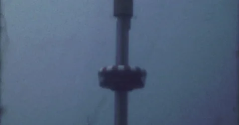 Funfair Tower Blackpool 70s 16mm Stock Footage 46717558