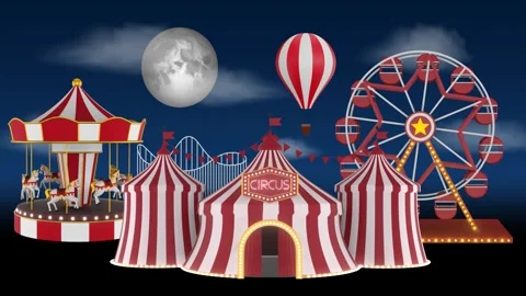 Funfair2 Stock Footage 301250448