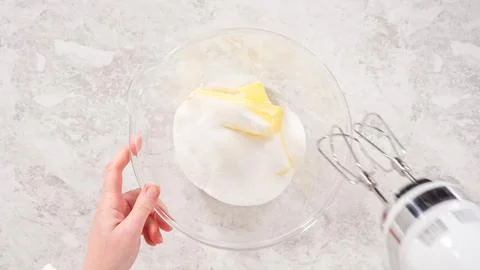 Funfettti Bundt Cake Stock Photos