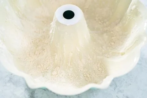 Funfettti Bundt Cake Stock Photos