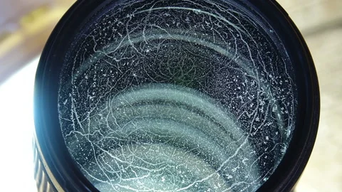 Fungus on lens 스톡 동영상 290178053