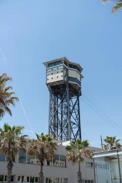 Funicular Barcelona Stock Photos