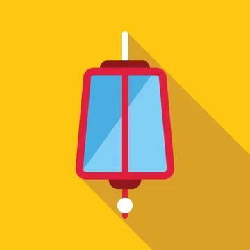 Funicular cable car hanging on a cable on yellow background Stock Illustration