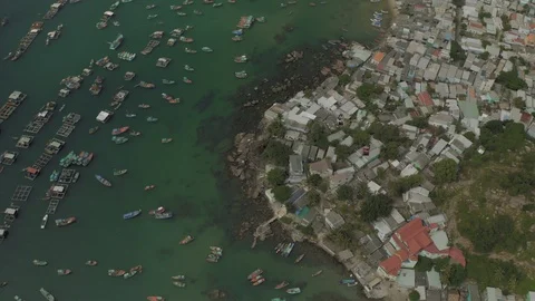 Funicular cable car on Phu Quoc Island to Hon Thom Pineapple Island in Vietnam Stock Footage 119446088