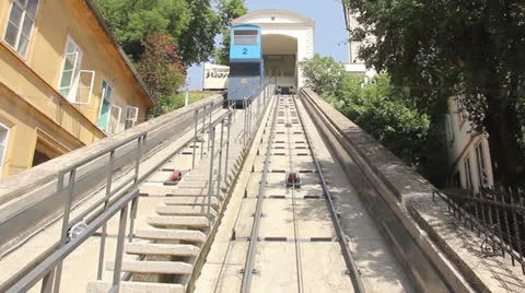 Funicular Stock Footage 24771461