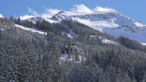 Funicular station Stock Footage 73116608